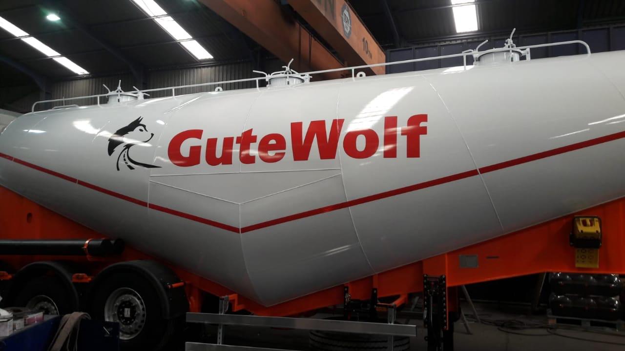 Полуприцепы цементовозы GuteWolf