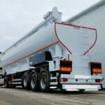 Полуприцеп кормовоз алюминиевый со шнековой выгрузкой GuteWolf
