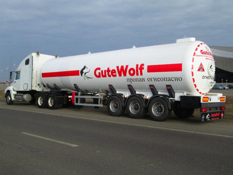 Новый полуприцеп газовоз GuteWolf